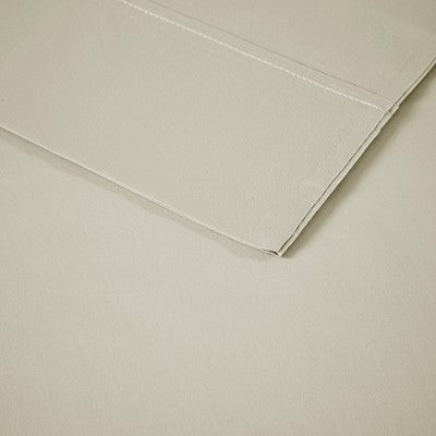 Madison Park 1500 Thread Count Cotton Blend 4 PC Sheet Set in Ivory, Queen MP20-4845